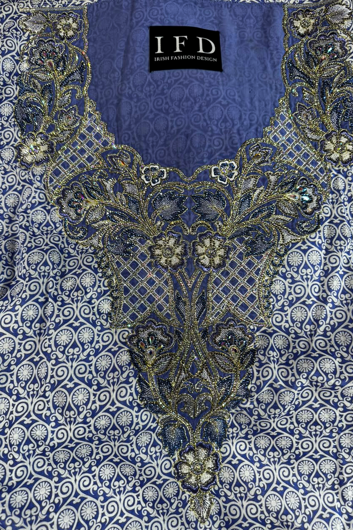 Violet Blue Cotton